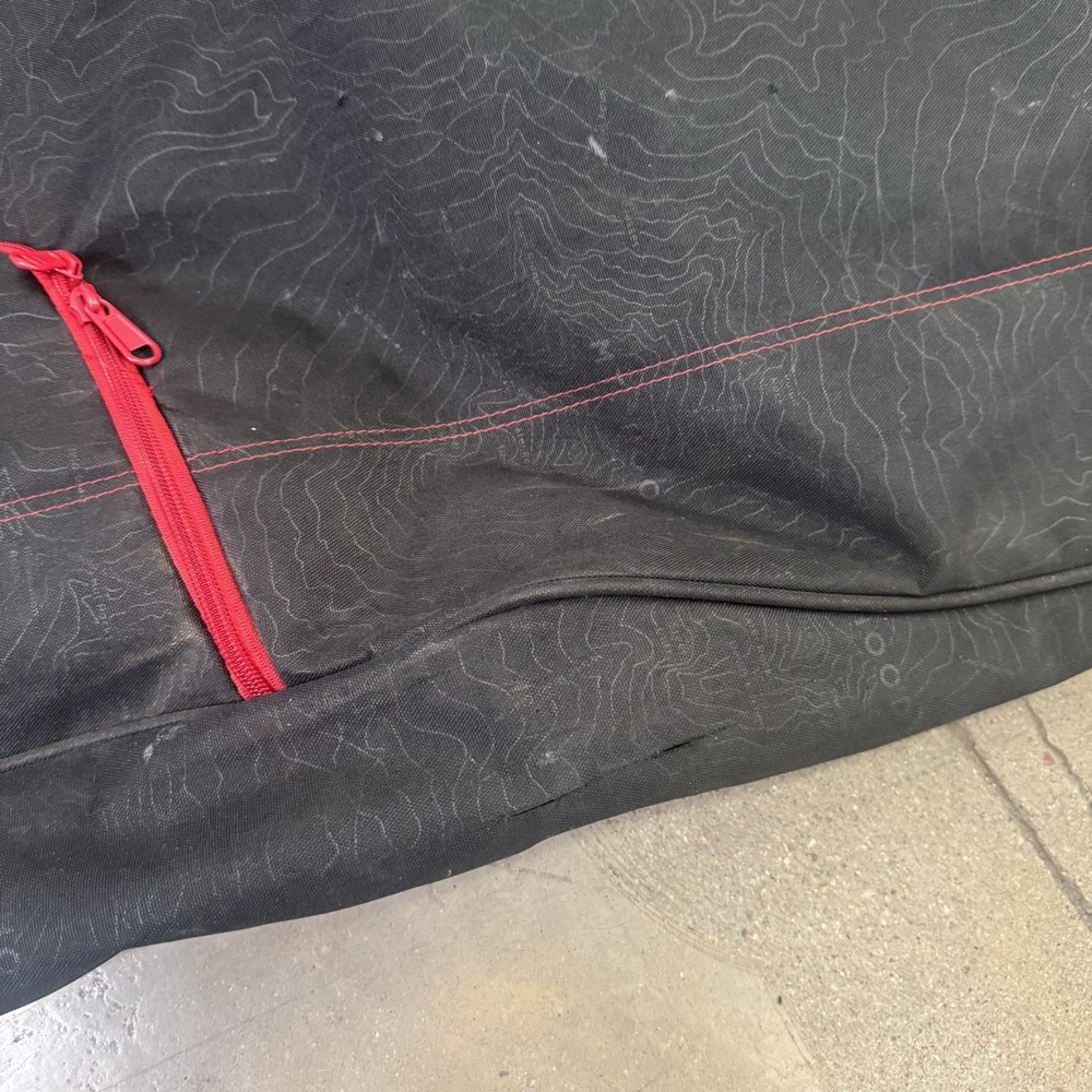 Dakine Topographic Snowboard Bag 157cm Luggage Storage Black Red Outdoor Straps - Picture 11 of 11